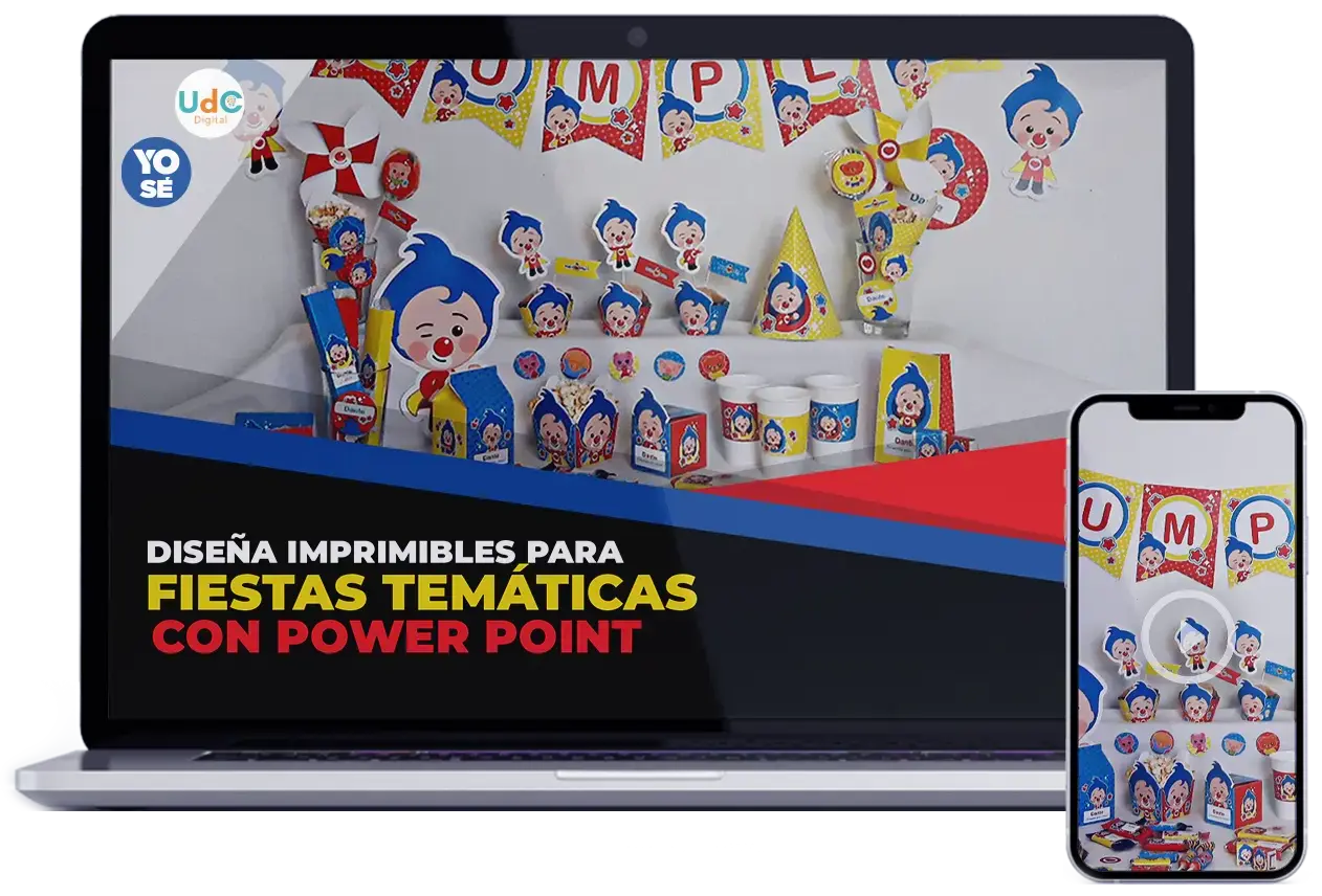 48 - Diseña Imprimibles para Fiestas Temáticas con Power Point